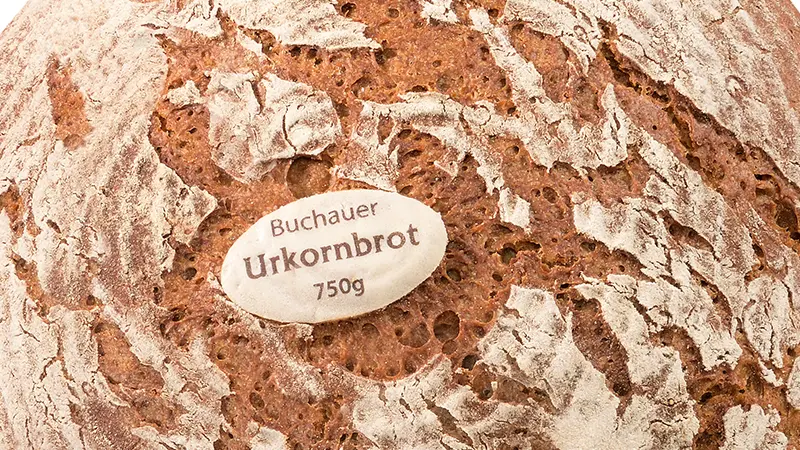 Nahaufnahme Urkornbrot